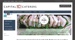 Desktop Screenshot of capitalcaterers.co.uk